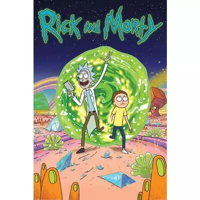 Buy Rick And Morty Portal Poster TA7652 • 8.79£