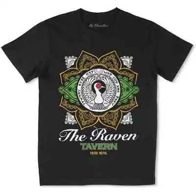 Buy Raven Tavern T-Shirt Drinks Marhala Bar Pankot Palace Temple Grail Chilled D247 • 9.99£
