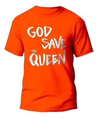 Buy God Save The Queen T-shirt Xmas Birthday Gift Printed Tee Shirt Small To 5xl • 12.99£