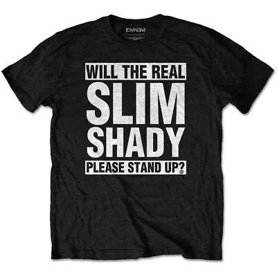 Buy Eminem The Real Slim Shady Black T-Shirt OFFICIAL • 14.89£