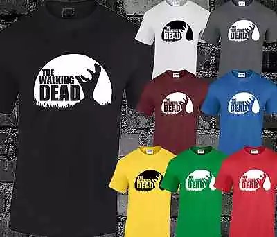 Buy Walking Dead Hand Mens T Shirt Rick Grimes Daryl Dixon Michonne Walker Umbrella • 7.99£