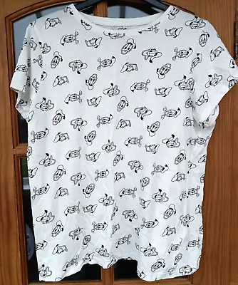 Buy Men's Women's Short Sleeved Disney Donald Duck T Tee Shirt Top Size 14 Unisex A • 4.99£