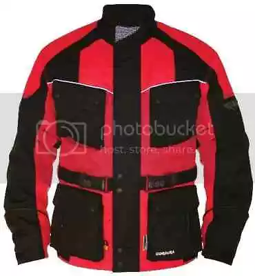 Buy Weise Dynastar Ii Waterproof Armour Textile Jacket  Red / Black Xs  Rrp £199.99 • 39.99£