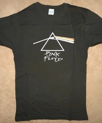 Buy Pink Floyd T Shirt Dark Side Of The Moon Prog Rock Band Merch Tee Size Medium • 12.50£