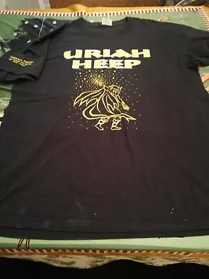 Buy Uriah Heep Official 2000 30 Years In Rock T-Shirt L Vg+ • 13.50£