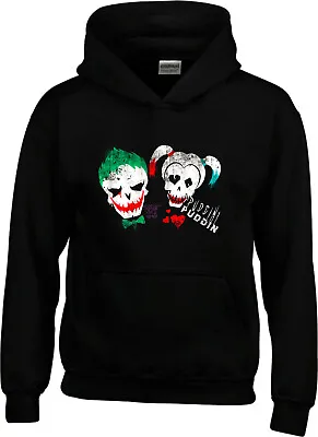 Buy Suicide Squad Hoodie Joker Hoodie Harley Quinn Birthday Gift Unisex Hoodie Top • 23.99£
