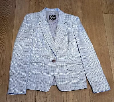 Buy Next Blazer, Nude Check With Elbow Patches, Size 14R • 0.99£