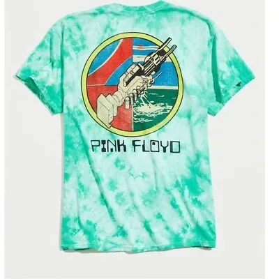 Buy Urban Outfitters Pink Floyd Wish You Were Here Tie-Dye Tee NWT Size Small • 23.67£
