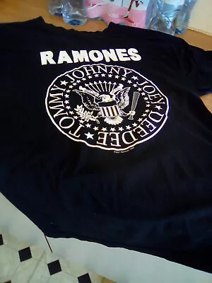 Buy Ramones 1234 Band T Shirt  Large Rock Punk Retro 1977 • 3.20£