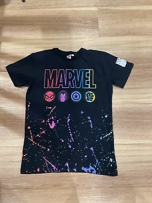 Buy Marvel T Shirt Age 12 - 13 • 4£