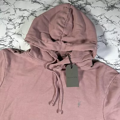 Buy AllSaints Mens Hoodie Stormy Lilac Size Small Will Fit Medium BNWT • 39.99£