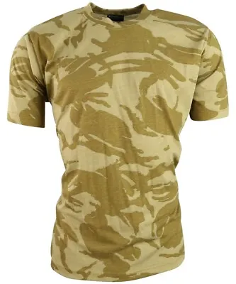 Buy Dallaswear British Desert Camouflage T-Shirt With Crew Neck • 7.95£