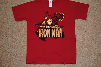 Buy Iron Man Invincible T Shirt New Official Marvel Comics Superhero  • 10.99£