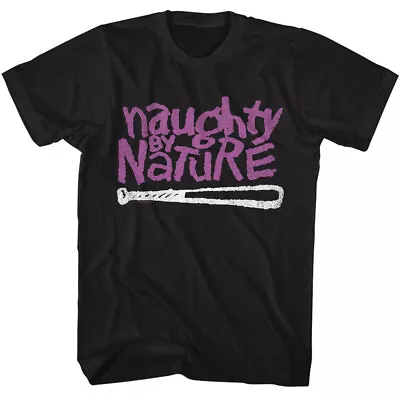 Buy Naughty By Nature Baseball Bat Men's T Shirt Hip Hop Music Band Merch • 42.28£