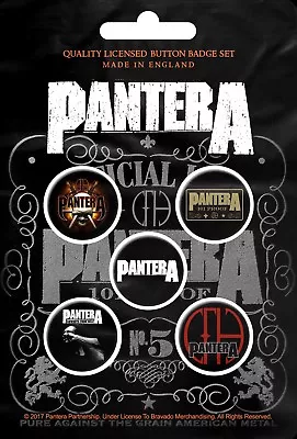Buy Pantera - 101% Proof (new) (gift) Badge Pack Official Band Merch • 6.50£
