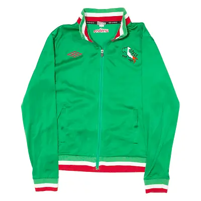 Buy UMBRO Italy 2006 Mens Track Jacket Green L • 14.99£