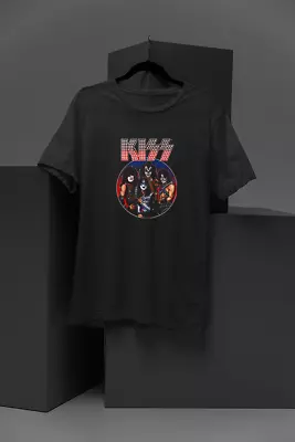 Buy Kiss Rock Band | Vintage Rock Tee | Glam Rock Apparel | Retro Kiss Merch | 70s R • 29.99£