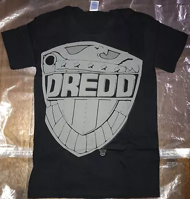 Buy Judge Dredd Jumbo Badge Small Black Men’s T Shirt New Official • 8£