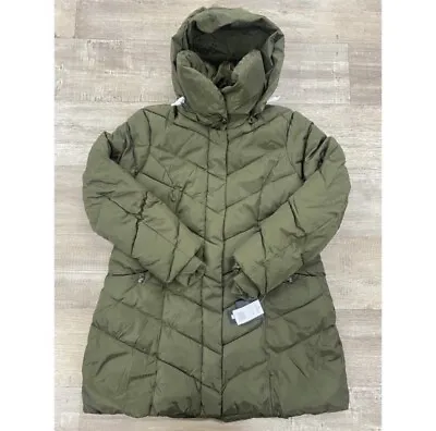 Buy NWT- Steve Madden Chevron Quilted Puffer Jacket • 85.50£