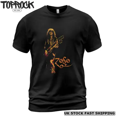 Buy ZoSo Jimmy Page Black Dragon Suit S-5XL T-Shirt Fan Gift 100% Cotton Shirt • 16.98£