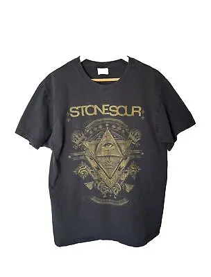 Buy Vintage Stone Sour Band T Shirt  Men’s Size Large Hanes Tag • 25.30£