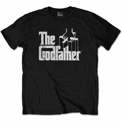 Buy The Godfather White Logo Black T-Shirt NEW OFFICIAL • 13.79£