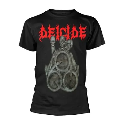 Buy DEICIDE - IN TORMENT IN HELL BLACK T-Shirt, Front & Back Print Large • 20.09£