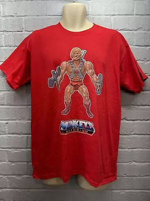 Buy Fruit Of The Loom He Man Masters Of The Universe Monkeys Emporium T Shirt • 9.98£