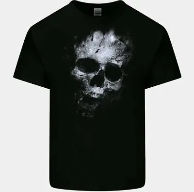Buy Terror Skull T-Shirt Mens Gothic Biker Heavy Metal Rock Music Motorbike Tee Top • 10.99£
