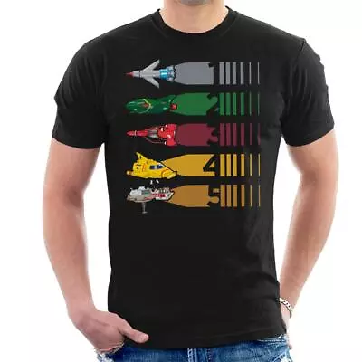Buy Thunderbirds Vehicle Stripes Men's T-Shirt • 17.95£
