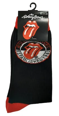 Buy The Rolling Stones Established Socks One Size UK 7-11 OFFICIAL • 8.69£