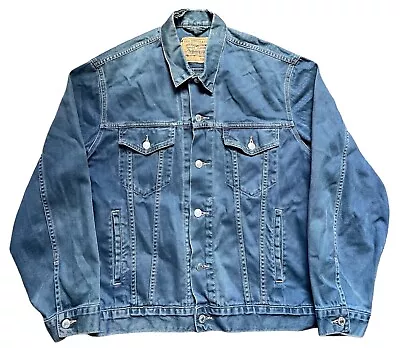 Buy Levi's Denim Jacket Mens Large Blue 70503 Trucker 90s Button Up Chore • 22.50£