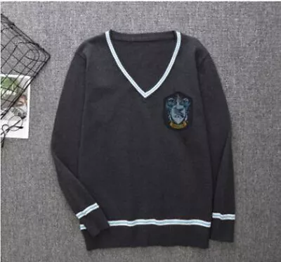 Buy /Harry Potter Sweater Adult/Kids Clothing Gryffindor Ravenclaw Lythern Hufflepuf • 18.79£