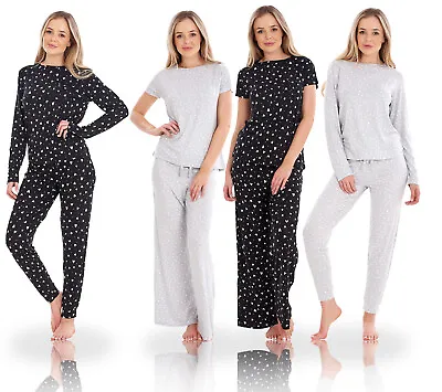Buy Ladies Super Soft PJ'S Short Long Sleeve Pyjama Set • 12.99£