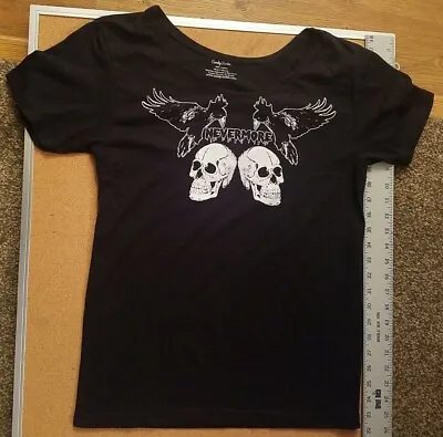 Buy Candy Strike Clothing Nevermore Ravens Black T Shirt Medium NWT • 14.21£