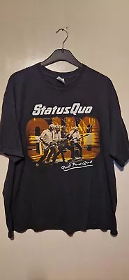 Buy Status Quo 2011 Tour T-shirt Quid Pro Quo Mens 2XL VGC  • 20£