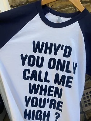Buy Arctic Monkeys -' Why Do You Only Call Me ...'  American App Tee - Small - EXCNT • 30£