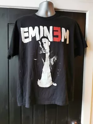 Buy Rare Eminem  Tour 2011 Black T Shirt New Official Rap Hip Hop Slim Shady XL • 18.08£