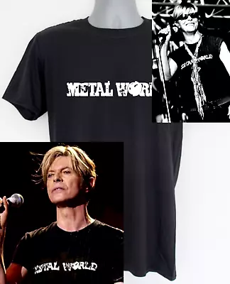 Buy David Bowie T-shirt Design Worn By Him • 12.99£