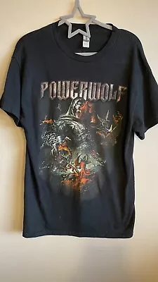 Buy Powerwolf Merch T-shirt 2022 Size M • 15£