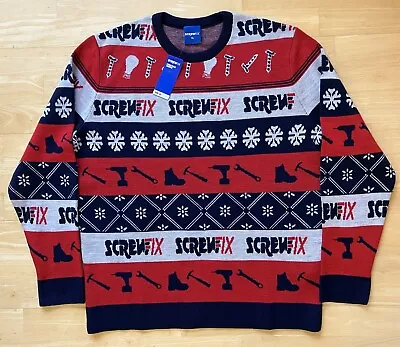 Buy XL 47  Inch Chest - Screw Fix Ugly Christmas Jumper Sweater Xmas DIY • 39.99£