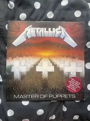 Buy Metallica Master Of Puppets 1987 UK Pressing With Poster & Merch Slip • 250£