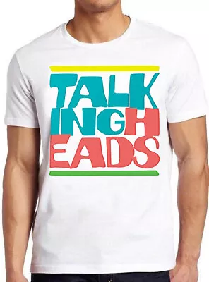 Buy Talking Heads Retro 80s Typography Design Music Retro Cool Tee T Shirt 4072 • 6.35£