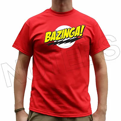 Buy Bazinga The Big Bang Theory Inspired Mens Ladies T-Shirts Tank Top Vests S-XXL • 12.09£