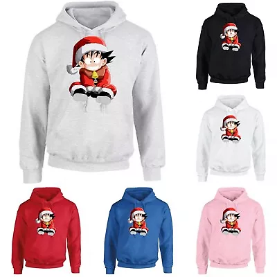 Buy Christmas Gift Jumper Goku Animation Anime Boy Girl Kid's Adult Pullover Hoodie • 18.99£