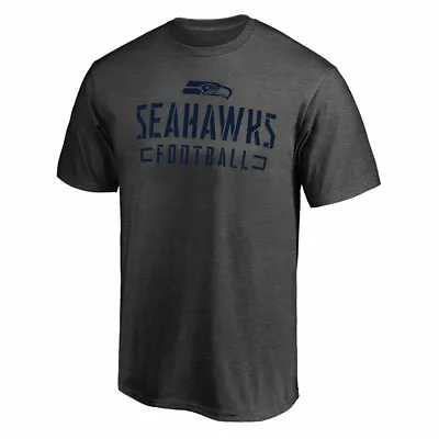 Buy Fanatics NFL Seattle Seahawks Charcoal NFL T Shirt • 12£