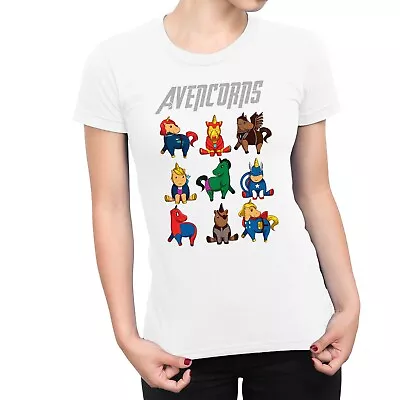 Buy 1Tee Womens Avencorns Unicorn T-Shirt • 7.99£