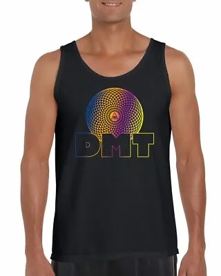 Buy DMT Gradient Rainbow Psychedelic Drug Mens Vest Tank Top • 12.95£