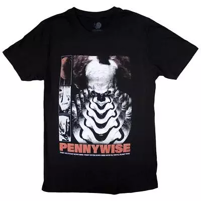 Buy IT - Unisex - T-Shirts - Medium - Short Sleeves - Pennywise You'll Nev - K500z • 14.60£