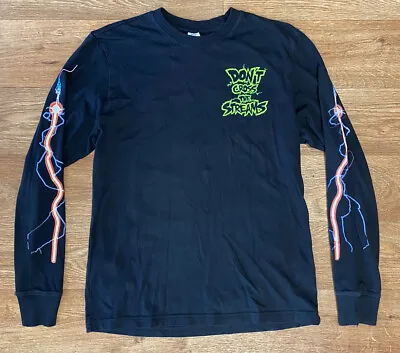 Buy Rare Reebok X Ghostbusters Long Sleeve T-shirt Size Small Black Double Sided VGC • 22.25£